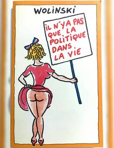 Aperçu 1 de l'album Wolinski (One-Shot) tome 1970 - Il n'y a pas que la politique dans la vie...