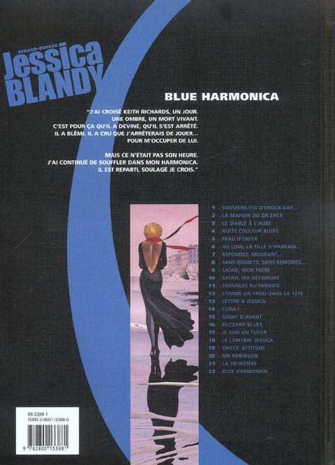 Aperçu de l'album Jessica Blandy tome 22 - Blue harmonica