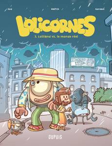 Couverture du premier album de la série Lolicornes