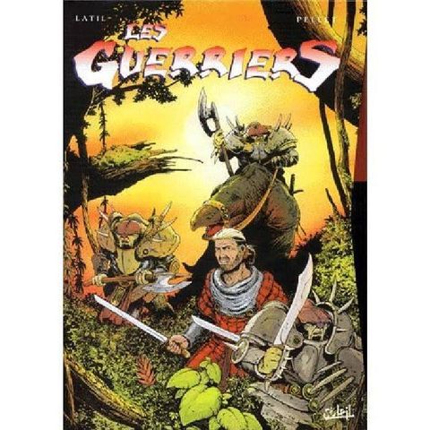 Couverture de l'album Les Guerriers, 4 volumes : tomes 1 à 4
