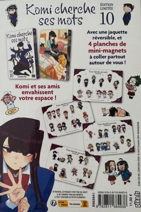 Aperçu de l'album Komi cherche ses mots tome 10