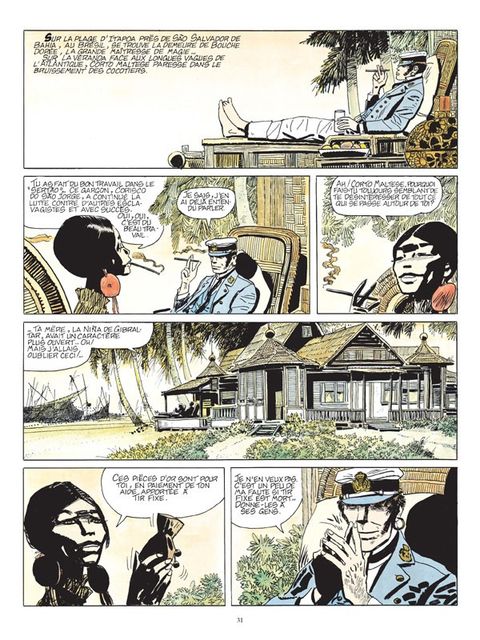 Aperçu de l'album Corto Maltese - couleur - Sous le Drapeau des Pirates