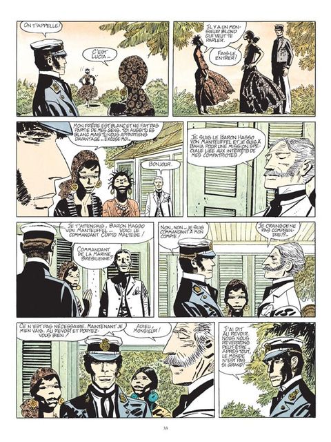 Aperçu de l'album Corto Maltese - couleur - Sous le Drapeau des Pirates