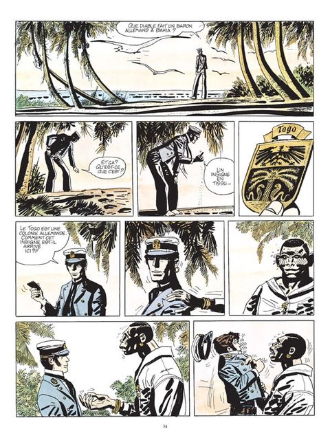 Aperçu de l'album Corto Maltese - couleur - Sous le Drapeau des Pirates