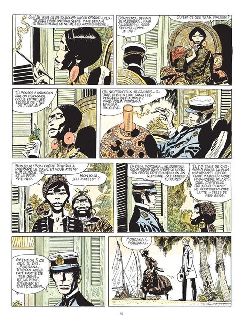 Aperçu de l'album Corto Maltese - couleur - Sous le Drapeau des Pirates