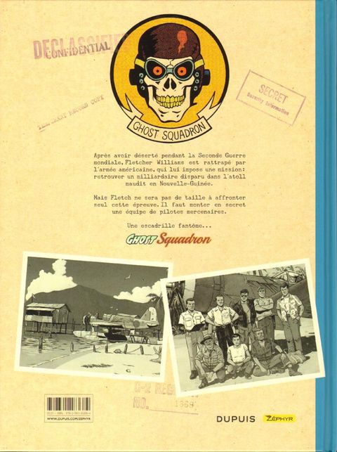 Aperçu de l'album Ghost Squadron tome 1 - L'atoll maudit