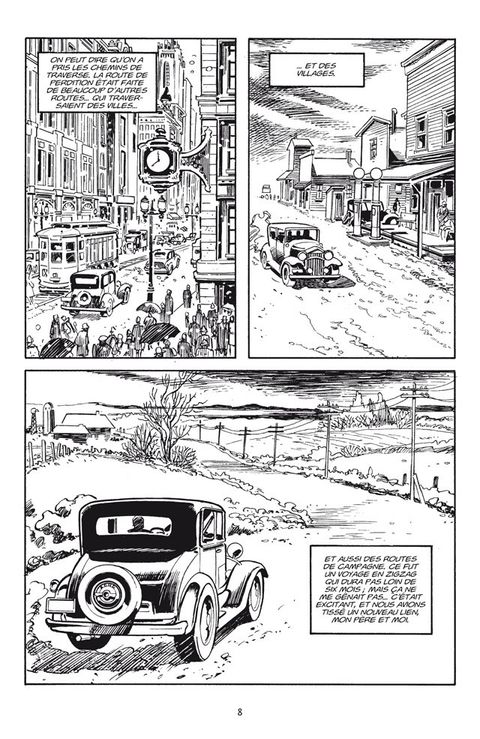 Aperçu de l'album Les Sentiers de la Perdition tome 2 - Sur la Route