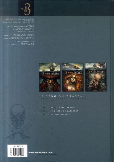 Aperçu de l'album Le sang du dragon tome 1