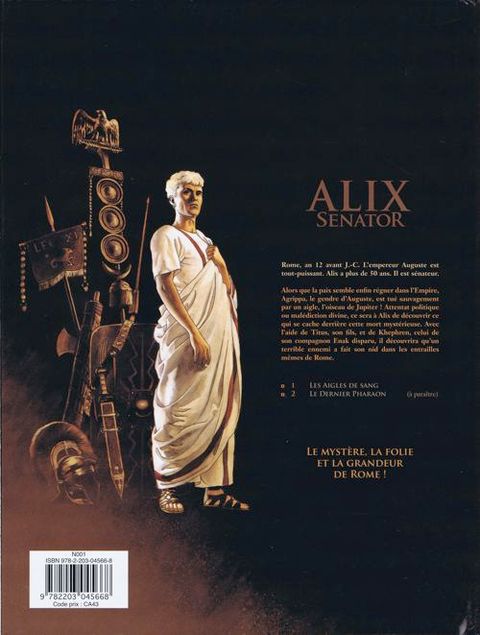 Aperçu de l'album Alix Senator tome 1 - Les Aigles de Sang