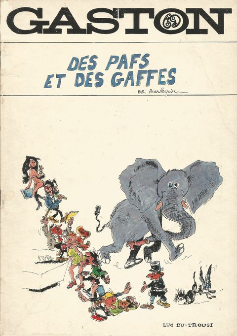 Couverture de l'album Gaston (Hors-série) - Des pafs et des gaffes