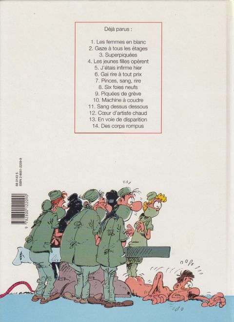 Aperçu de l'album Les femmes en blanc tome 14 - Des corps rompus