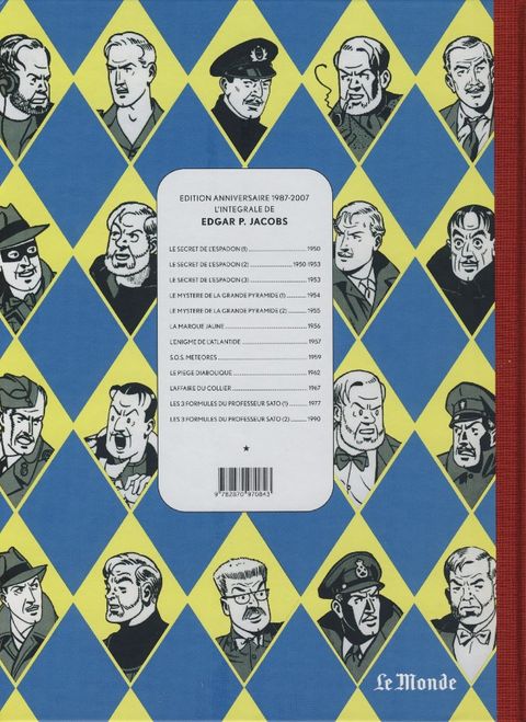 Aperçu de l'album Blake et Mortimer - Le Monde/Le Soir tome 10 - L'Affaire du Collier