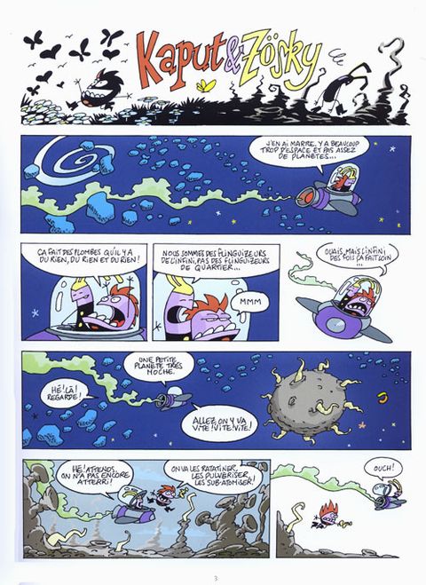 Aperçu de l'album Kaput et Zosky tome 2 - Les Flinguizeurs du Cosmos
