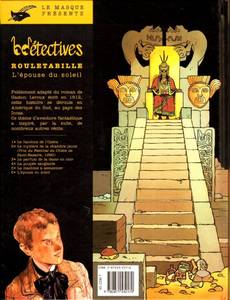 Aperçu 2 de l'album Le Masque présente Rouletabille tome 6 - L'épouse du soleil