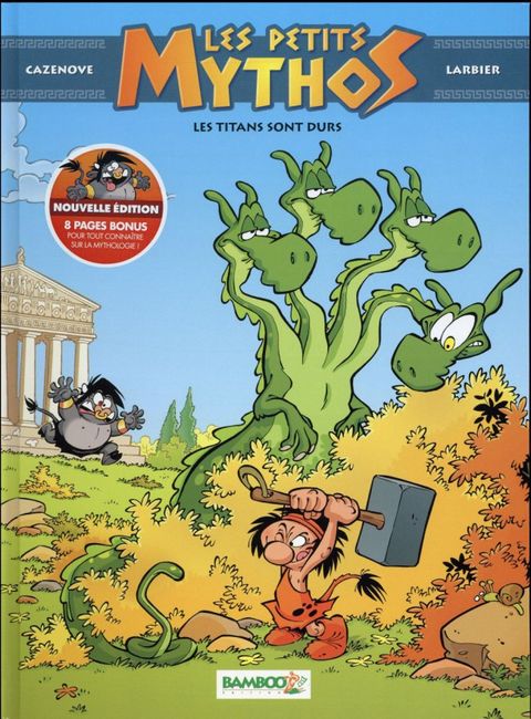 Couverture de l'album Les Petits Mythos tome 3 - Les Titans Sont Durs