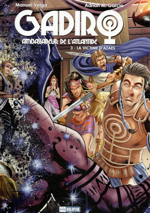 Couverture de l'album La victime d'Azaes