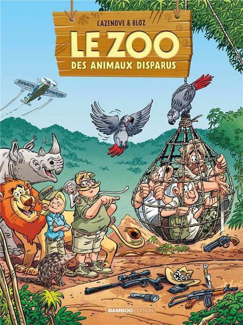 Couverture de l'album Le zoo des animaux disparus