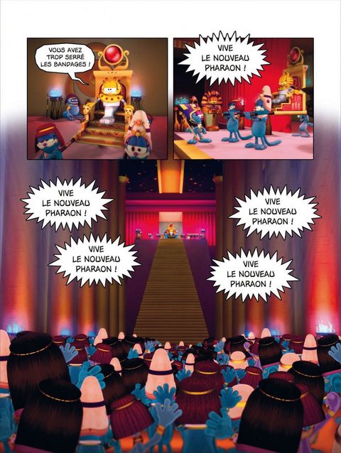 Aperçu de l'album Garfield & Cie tome 2 - Les Egyptochats