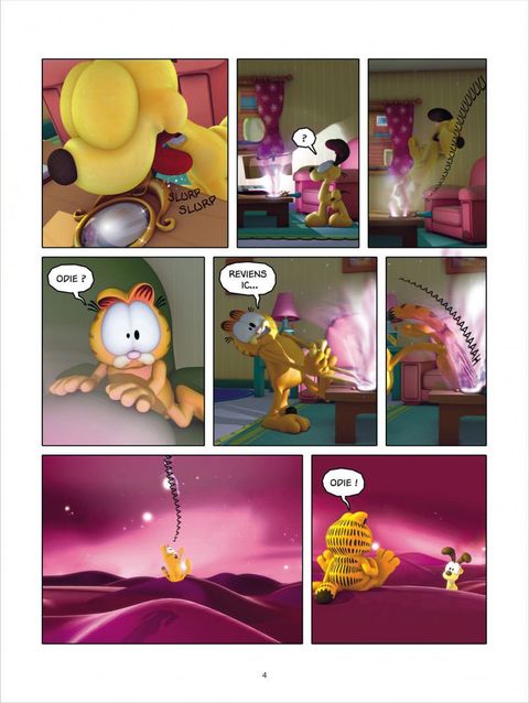 Aperçu de l'album Garfield & Cie tome 2 - Les Egyptochats