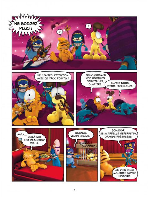 Aperçu de l'album Garfield & Cie tome 2 - Les Egyptochats