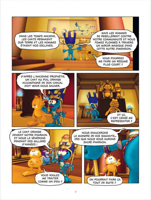 Aperçu de l'album Garfield & Cie tome 2 - Les Egyptochats