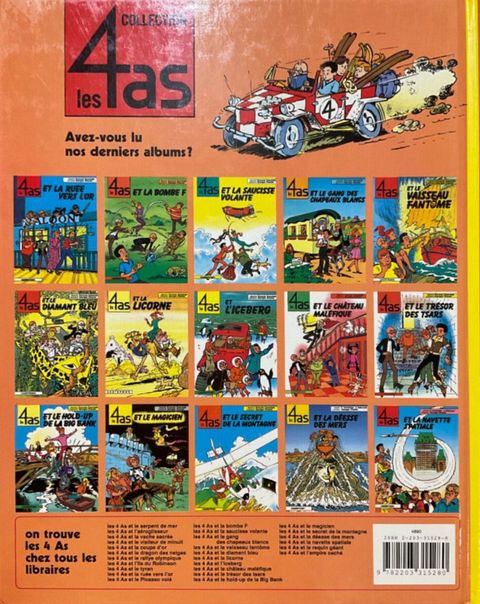 Aperçu de l'album Les 4 As tome 28 - Les 4 As et l'Empire Caché