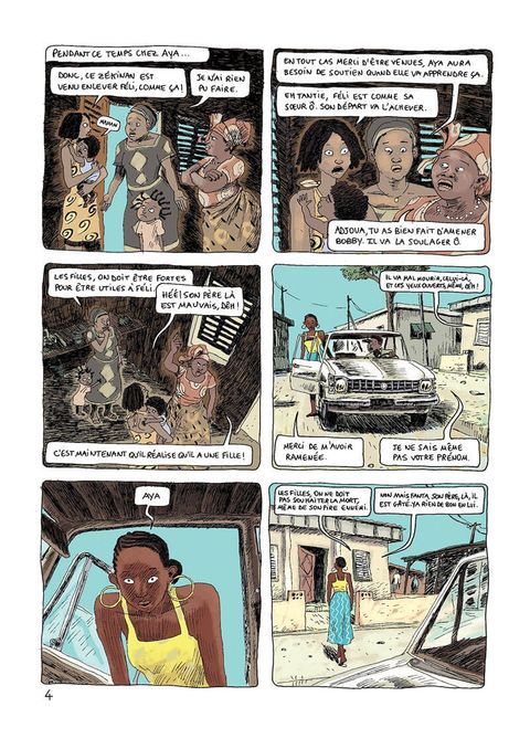 Aperçu de l'album Aya de Yopougon tome 5