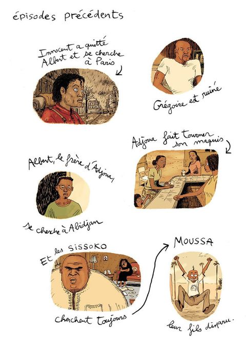 Aperçu de l'album Aya de Yopougon tome 5