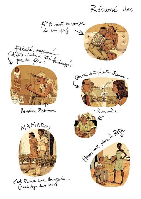 Aperçu de l'album Aya de Yopougon tome 5
