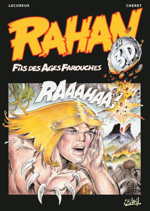Couverture de l'album Rahan 3D : L'Enfance et la Mort de Rahan