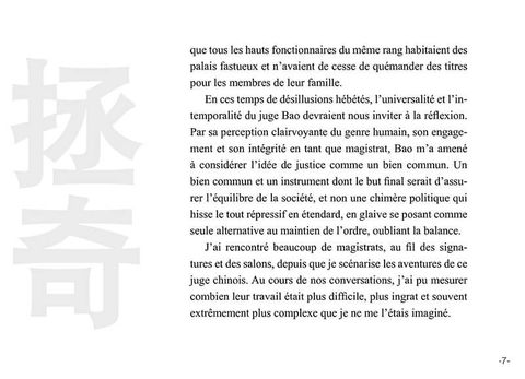 Aperçu de l'album Juge Bao tome 5 - Les Larmes de Bouddha