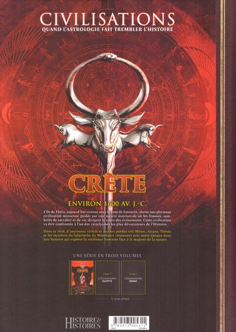 Aperçu de l'album Civilisations tome 1 - Crète