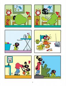 Aperçu 5 de l'album Petit Poilu tome 3 - Pagaille au Potager