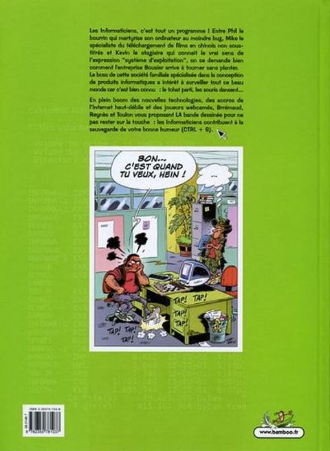 Aperçu de l'album Les Informaticiens tome 1 - Droit au Bug