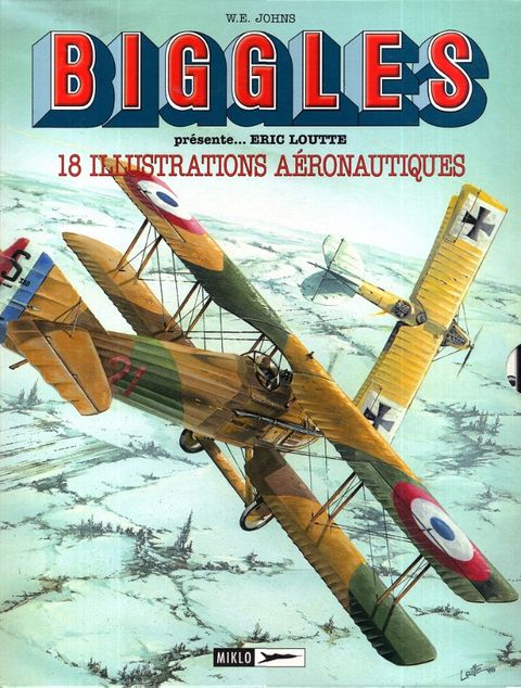 Couverture de l'album 18 Illustrations aéronautiques