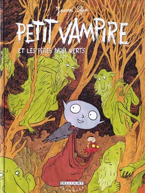 Couverture de l'album Petit Vampire et les Pères Noël Verts