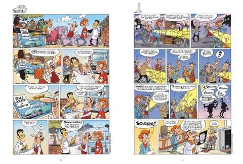 Aperçu de l'album Les Fondus tome 2 - Les Fondus de la Brocante