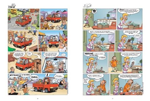Aperçu de l'album Les Fondus tome 2 - Les Fondus de la Brocante