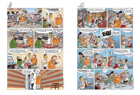 Aperçu de l'album Les Fondus tome 2 - Les Fondus de la Brocante