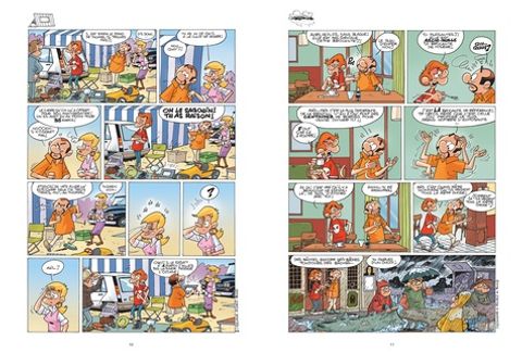 Aperçu de l'album Les Fondus tome 2 - Les Fondus de la Brocante