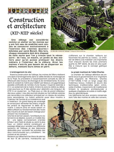Aperçu de l'album Les Voyages de Jhen tome 10 - L'Abbaye de Villers
