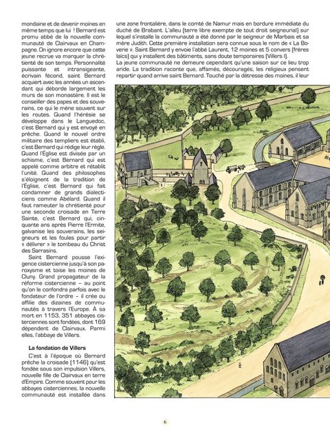 Aperçu de l'album Les Voyages de Jhen tome 10 - L'Abbaye de Villers