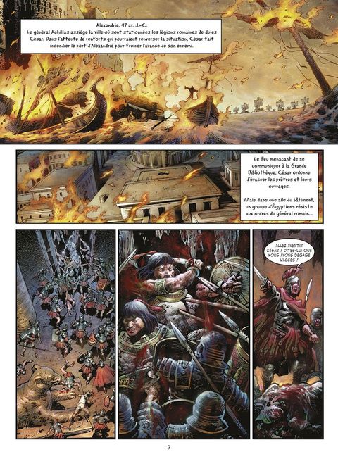 Aperçu de l'album Crusades tome 3 - La Bataille de Mansourah