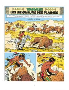 Aperçu 4 de l'album Yakari tome 13 - Les seigneurs des plaines