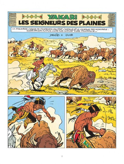 Aperçu de l'album Yakari tome 13 - Les seigneurs des plaines