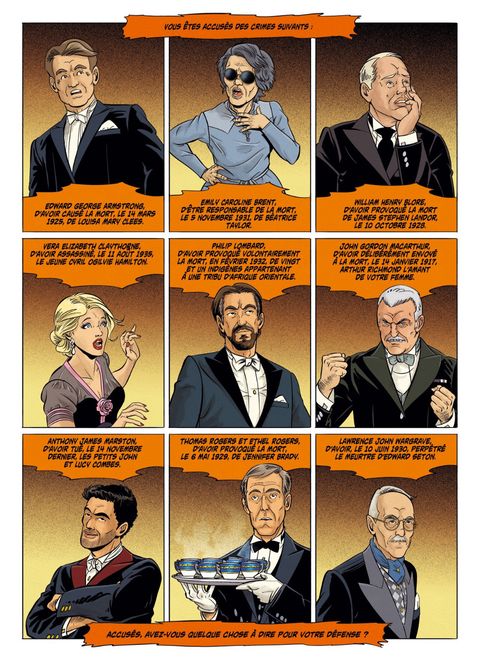 Aperçu de l'album Agatha Christie tome 8 - Ils étaient dix