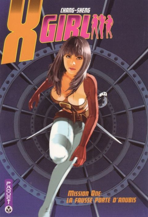Couverture de l'album X Girl, Tome 1 : Mission one : la fausse porte d'Anubis