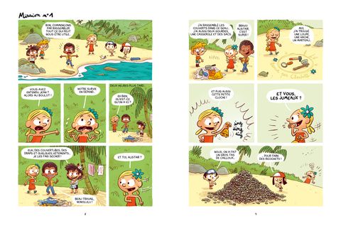 Aperçu de l'album Nonolulu tome 1 - l'île super perdue
