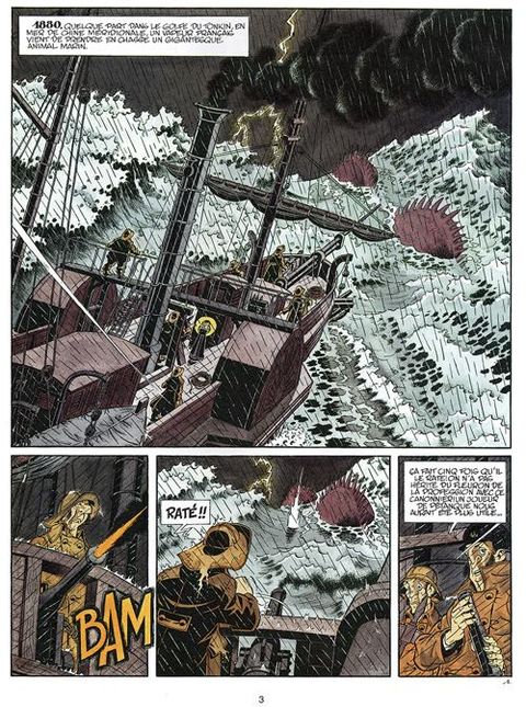 Aperçu de l'album Professeur Stratus tome 4 - Le monstre des mers
