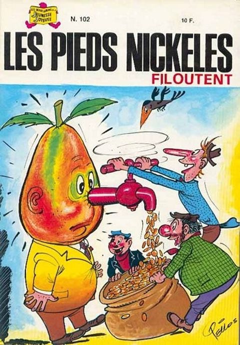 Couverture de l'album Les Pieds Nickelés filoutent